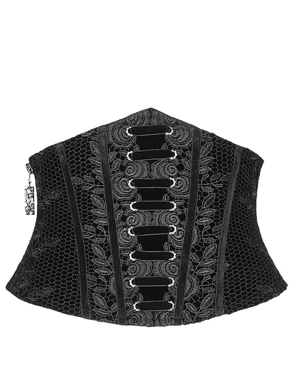 front of corset