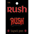 rush logo pin