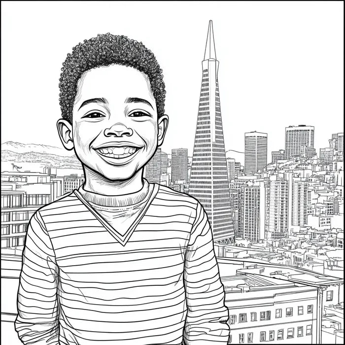 San Francisco Coloring Book