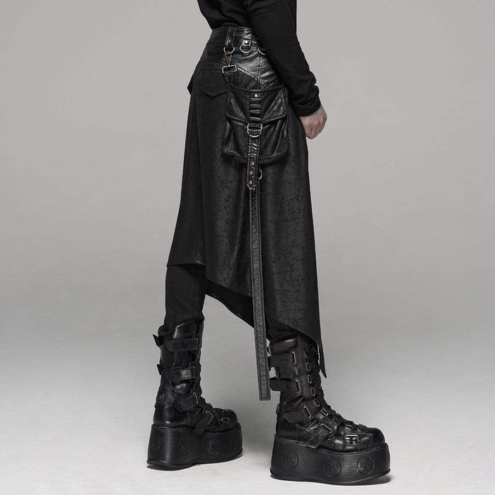 model showing side of skirt