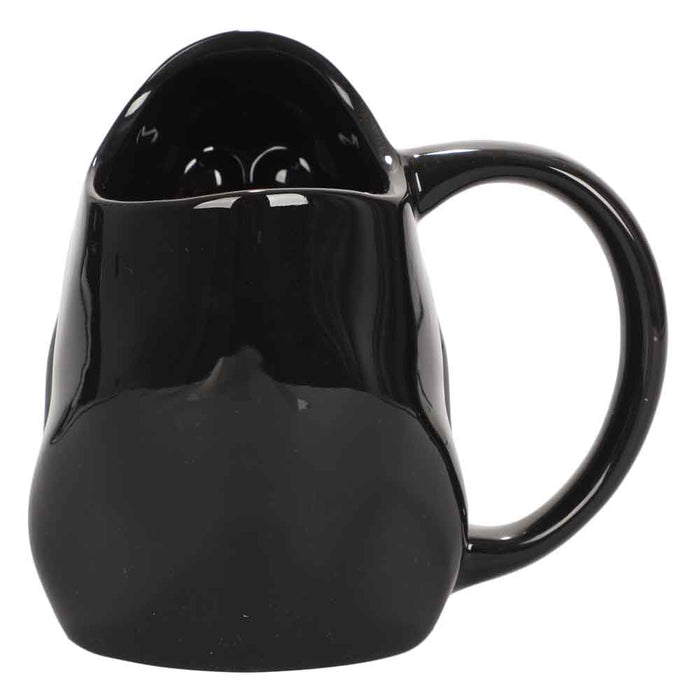 back of mug on display