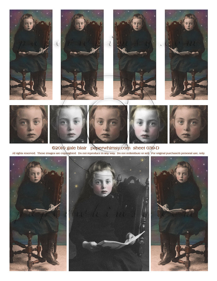 Sheet 039 PRINTED - paperwhimsy