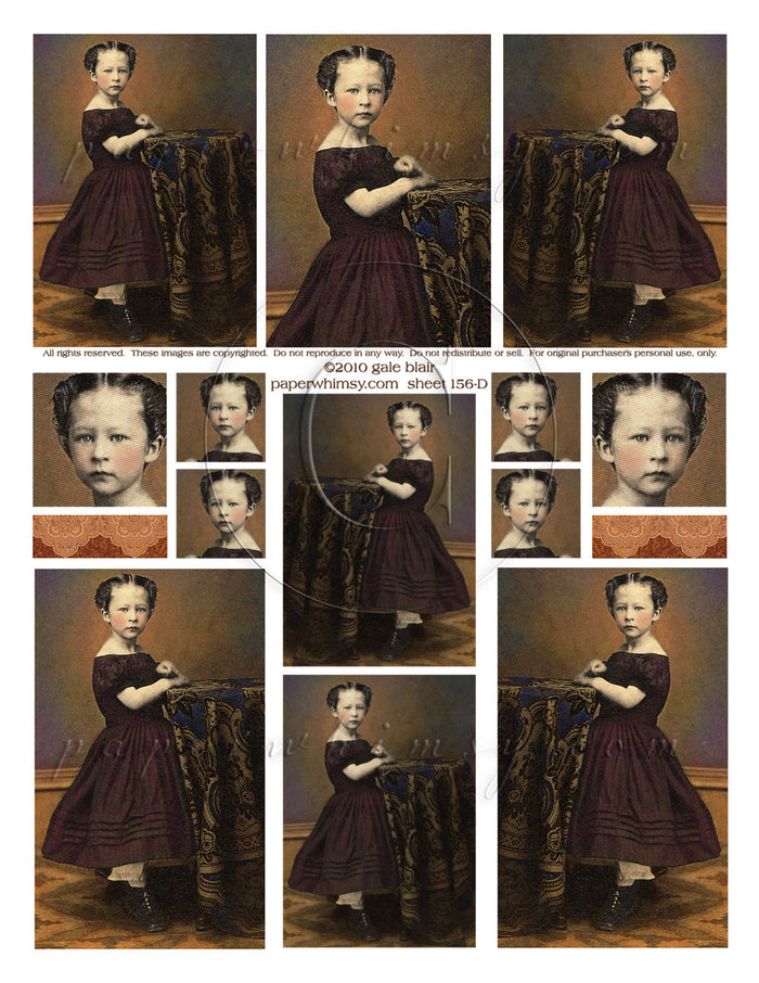 Sheet 156 PRINTED - paperwhimsy