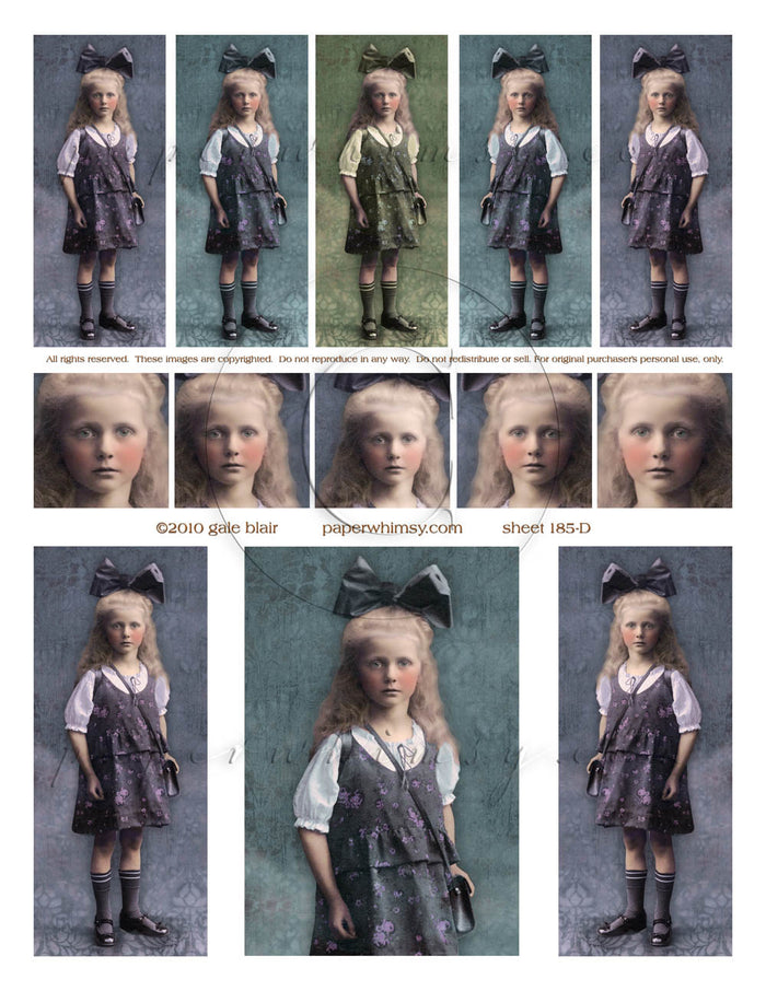 Sheet 185 PRINTED - paperwhimsy