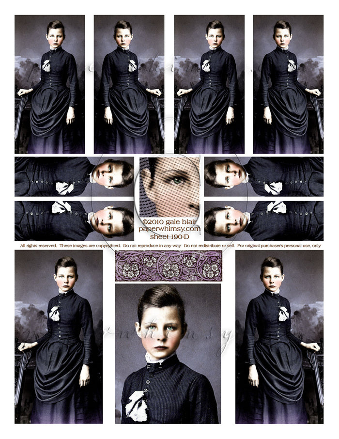 Sheet 190 PRINTED - paperwhimsy