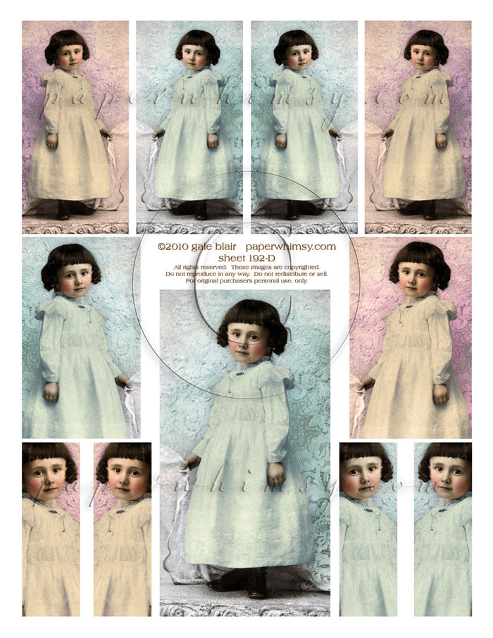Sheet 192 PRINTED - paperwhimsy