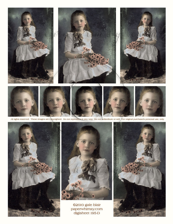 Sheet 195 PRINTED - paperwhimsy