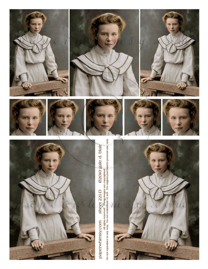 Sheet 221 PRINTED - paperwhimsy