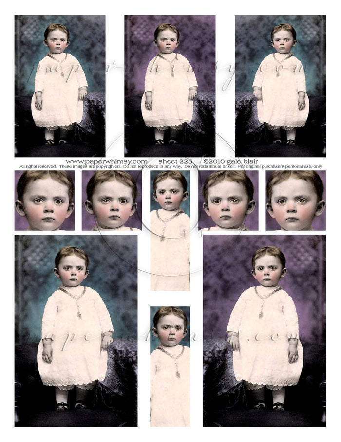 Sheet 225 PRINTED - paperwhimsy