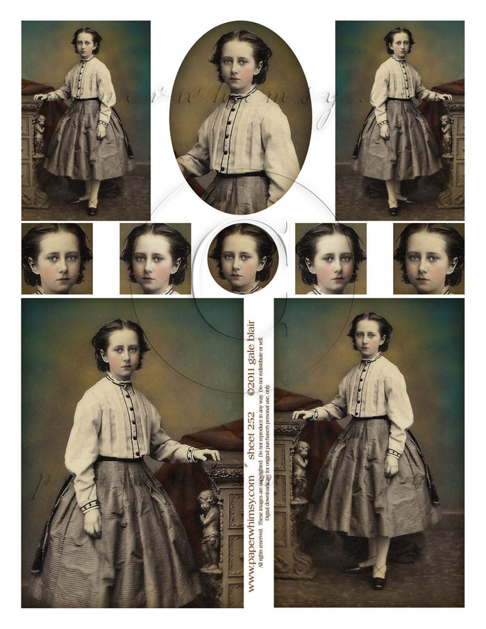 Sheet 252 PRINTED - paperwhimsy