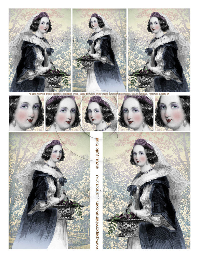 Sheet 271 PRINTED - paperwhimsy