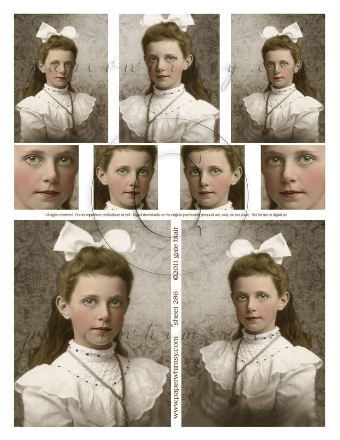 Sheet 286 PRINTED - paperwhimsy