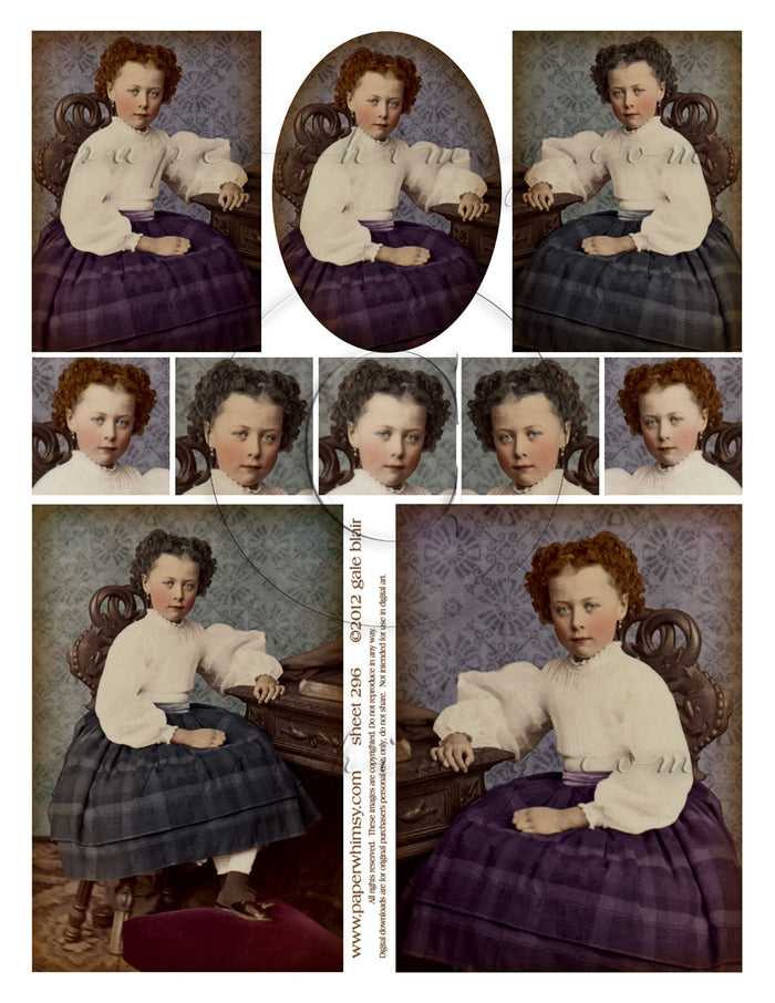 Sheet 296 PRINTED - paperwhimsy