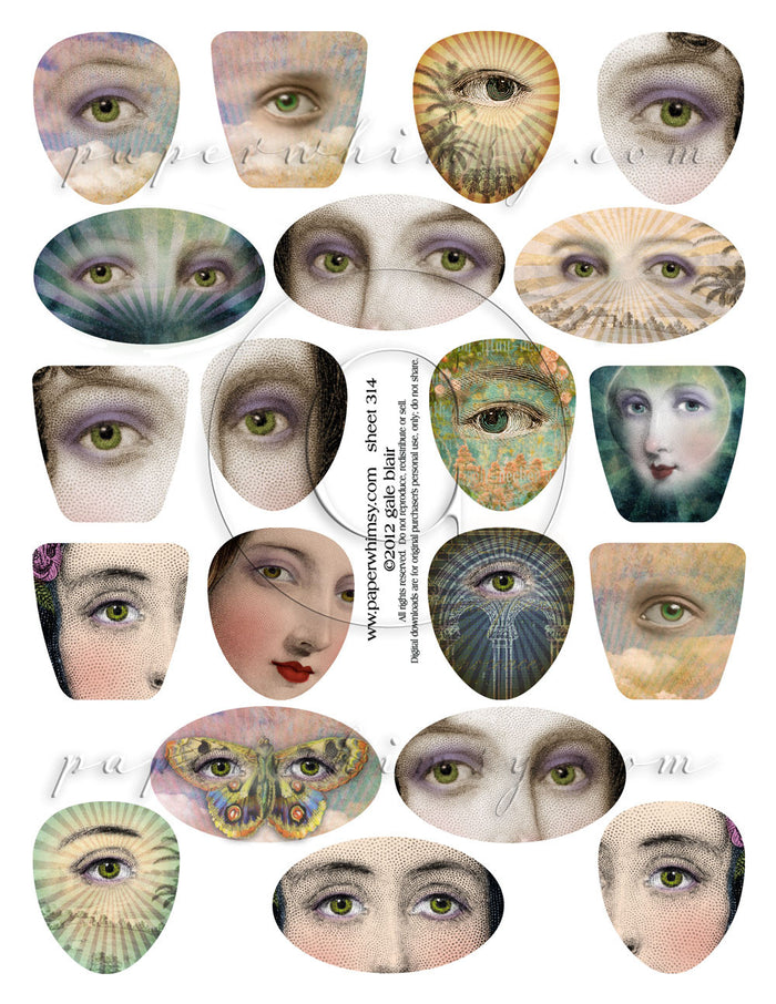 Sheet 314 PRINTED - paperwhimsy
