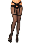 model showing front of pantyhose
