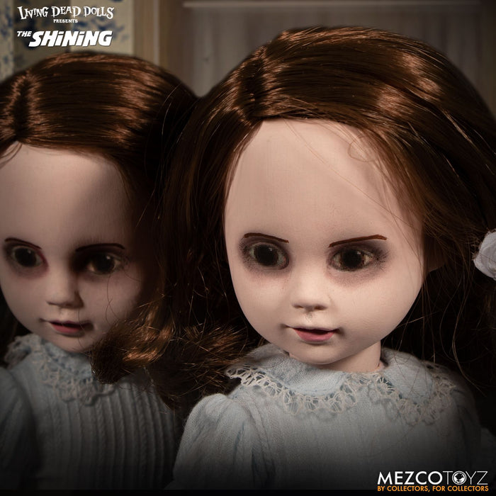 front of dolls