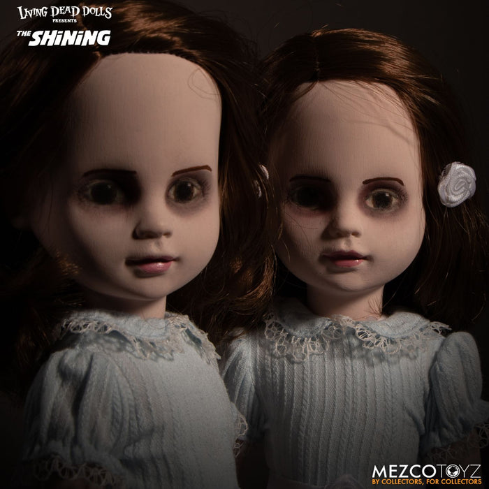 front of dolls