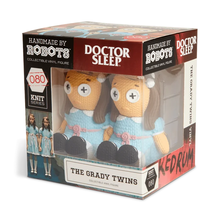 figure on display in box