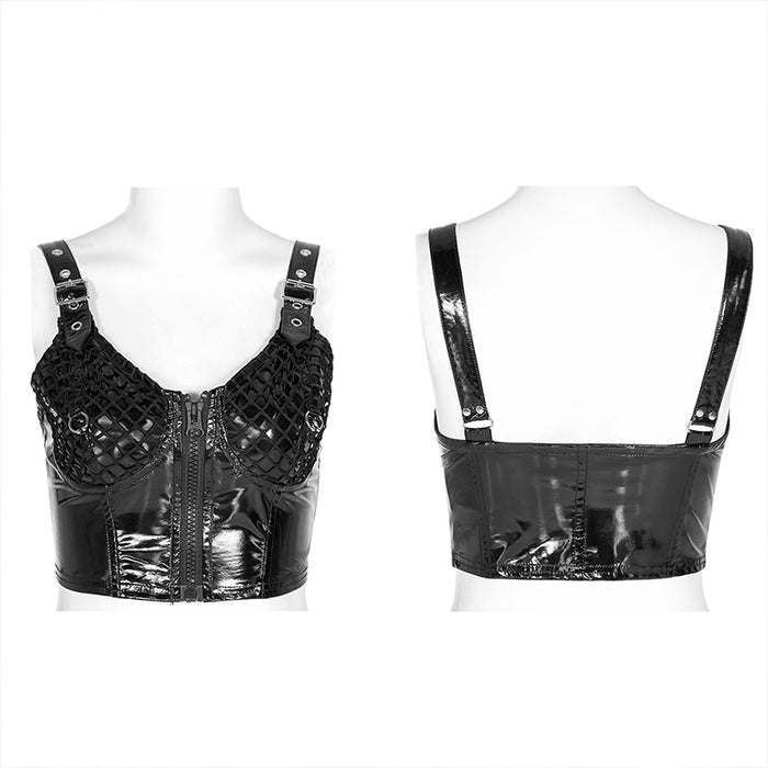 front and back of top on mannequin