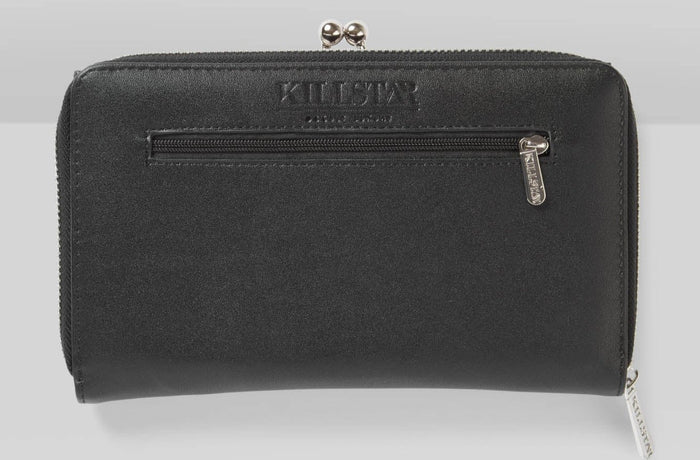 back of wallet on display