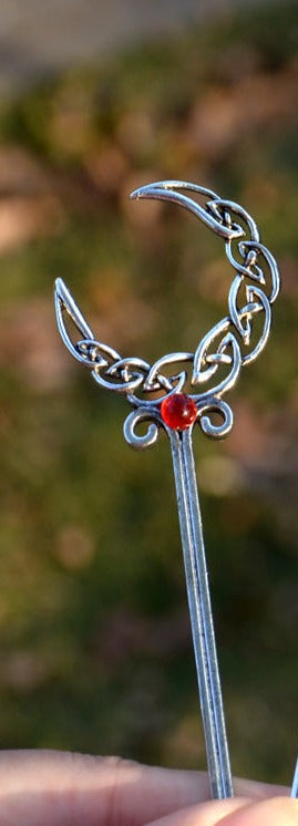 hair stick on display