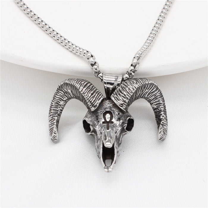necklace on display