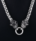 necklace on display
