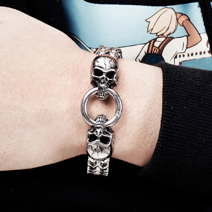 model wearing bracelet