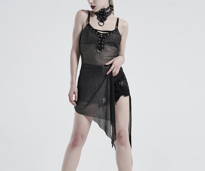 model showing front of dress