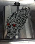 front of flask