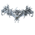 Single Bat Hair Slide