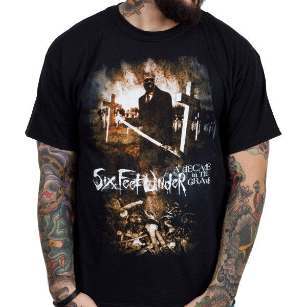 model showing front of shirt