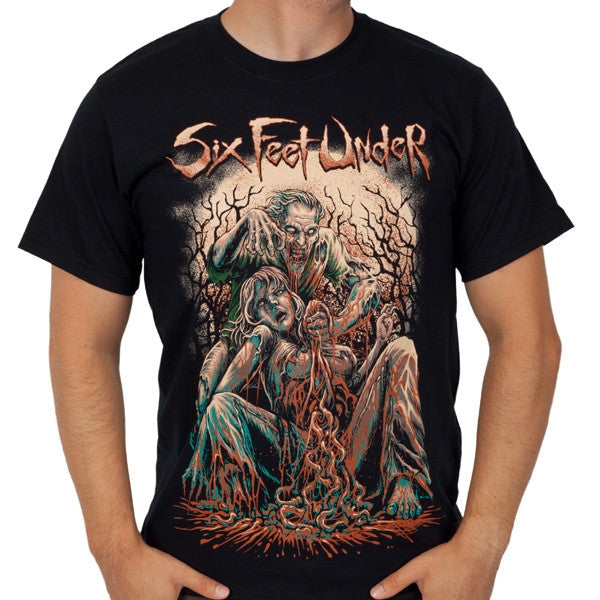 model showing front of shirt