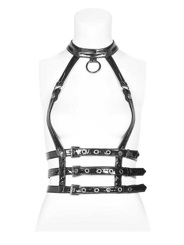 front of harness
