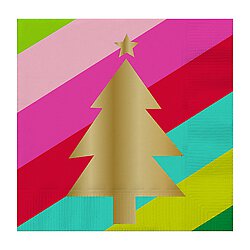 Slant Seasonal Beverage Napkins (20)