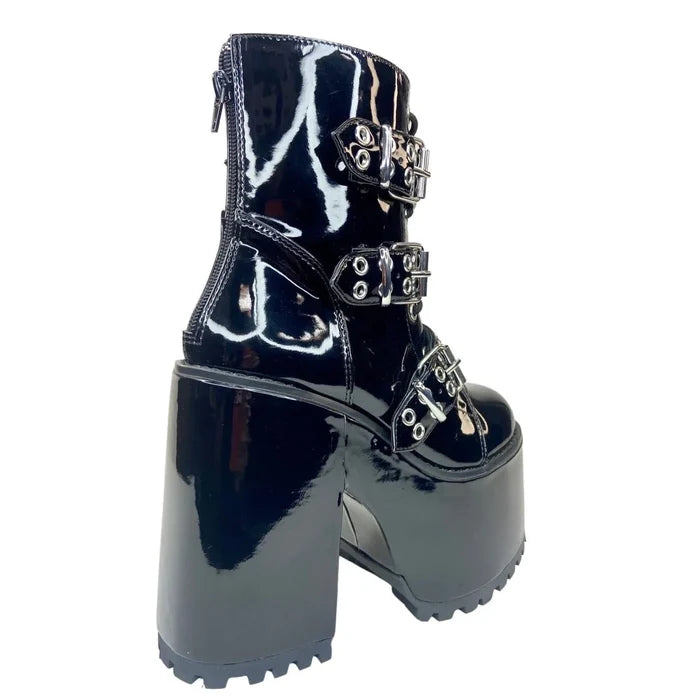 back of boot on display