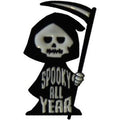 front of pin