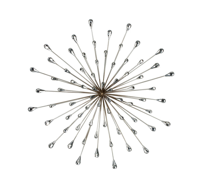 Starburst Wall Art - Silver