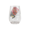 Stemless Wine Glass -Glass Mountains