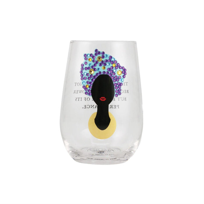 Stemless Wine Glass -Glass River