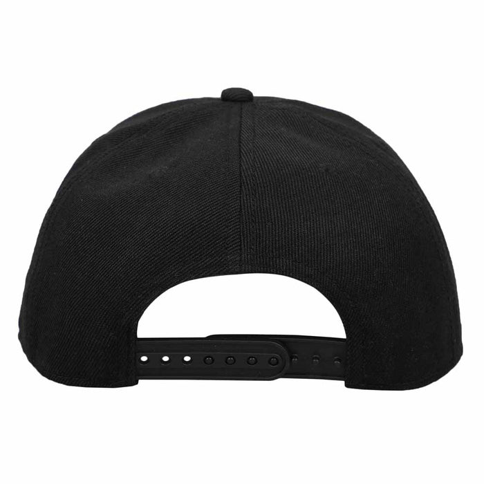 back of hat on display