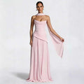 Strapless Prom Gown | Luxury Sleeveless Maxi Dress for Evening Events & Vacation
