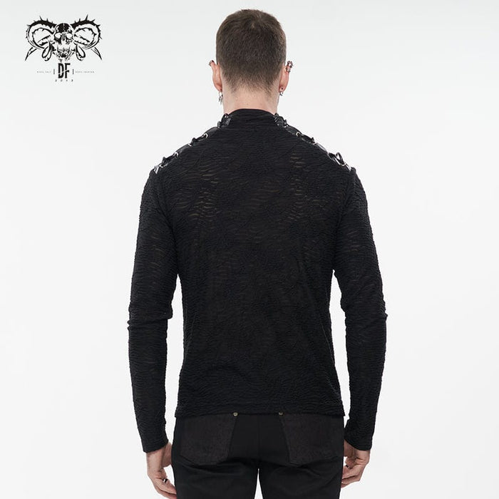 model showing back of top