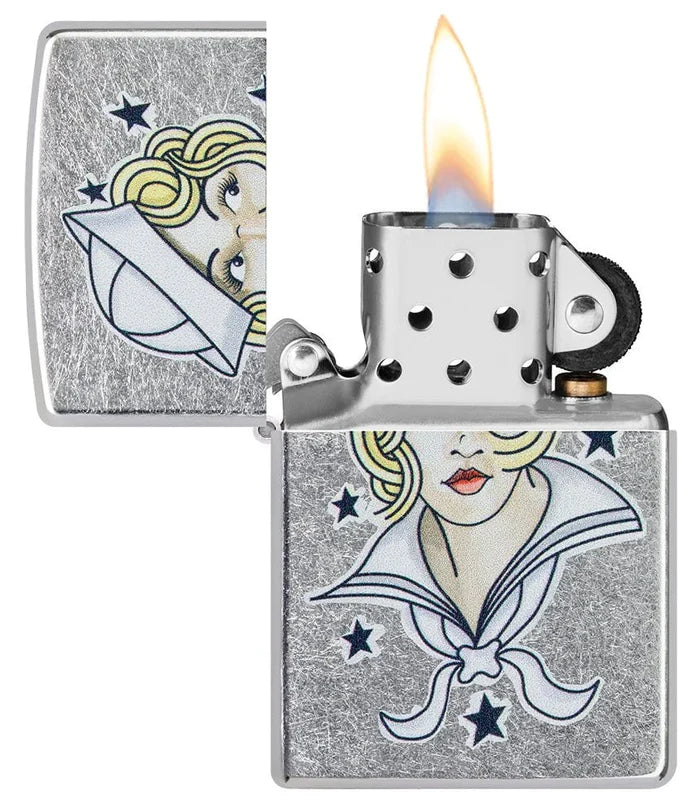 lighter on display