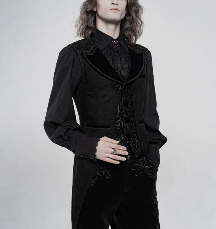 model showing front of vest