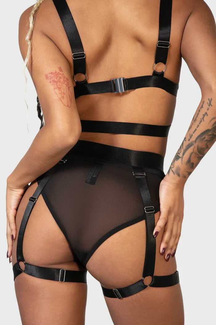 model showing back of underwear