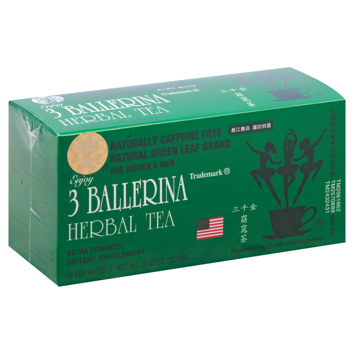 Té de hierbas 3 Ballerina, 18 sobres