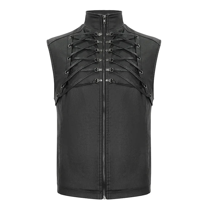 front of vest on display