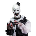 art the clown figure on white background