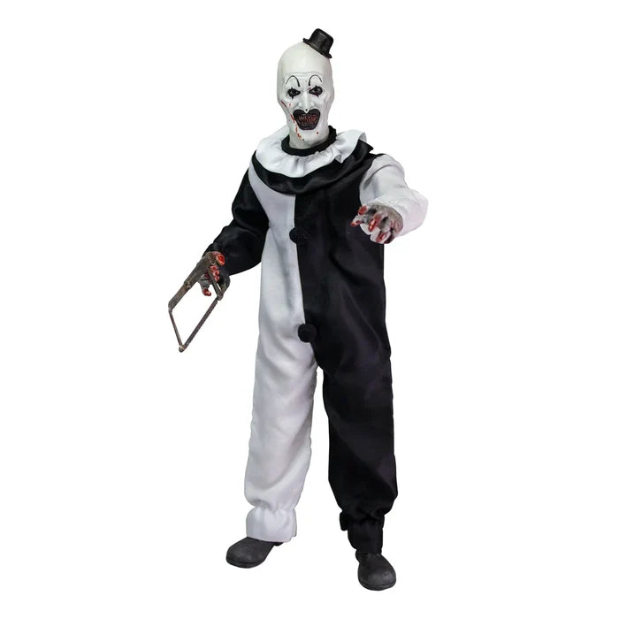 art the clown figure on white background